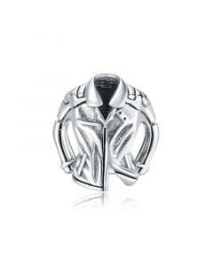 For Pandora Charm Bracelet,925 Sterling Silver Charms,Biker Jacket Charm,Charms for Bracelet,Fit Pandora Charms,Charms for Pandora Bracelet