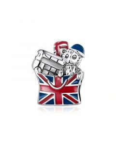 925 Sterling Silver Charms,Fit Pandora Charms,British Scenery Charm,Charms for Pandora Bracelet,Charms for Bracelet