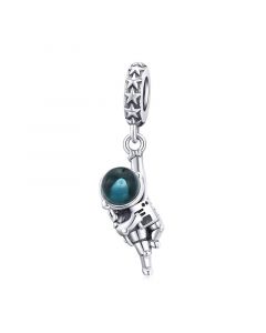 925 Sterling Silver Charms,Charms for Pandora Bracelet,Fit Pandora Charms,Astronaut Pendant Dangle Charm,Charms for Bracelet