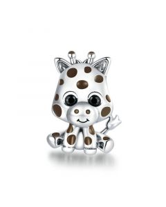For Pandora Charm Bracelet,Charms for Bracelet,Charms for Pandora Bracelet,Fit Pandora Charms,Baby Giraffe Charm,925 Sterling Silver Charms