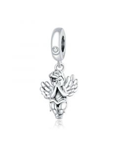 Charms for Pandora Bracelet,925 Sterling Silver Charms,Fit Pandora Charms,Little Angel Dangle Charm,Charms for Bracelet