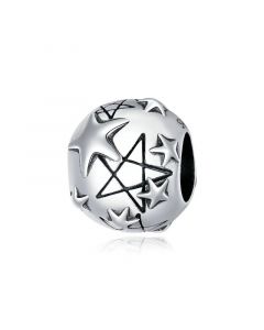 Starry Sky Star Charm,Fit Pandora Charms,Charms for Bracelet,925 Sterling Silver Charms,Charms for Pandora Bracelet