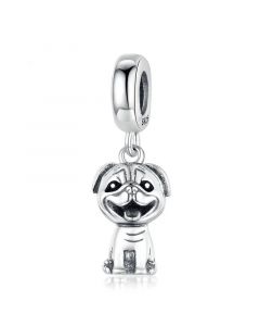 Pet Dog Pendant Charm,925 Sterling Silver Charms,Fit Pandora Charms,Charms for Pandora Bracelet,Charms for Bracelet