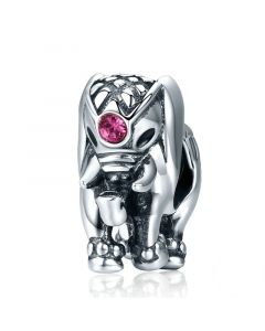 Thailand Lucky Elephant Charm,Charms for Pandora Bracelet,925 Sterling Silver Charms,Charms for Bracelet,Fit Pandora Charms