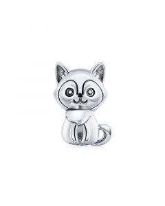Charms for Bracelet,Charms for Pandora Bracelet,925 Sterling Silver Charms,Fit Pandora Charms,Lovely Dog Cute Pet Charm