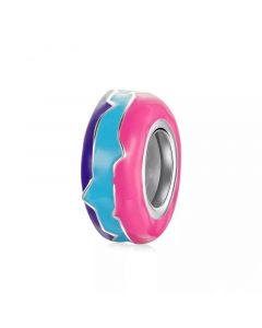 Charms for Bracelet,Charms for Pandora Bracelet,Fit Pandora Charms,Colorful Enamel Spacer Bead Charm,925 Sterling Silver Charms