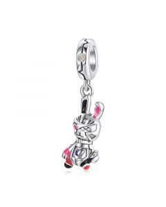 Charms for Pandora Bracelet,Cyberpunk Mechanical Rabbit Pendant Charm,Charms for Bracelet,Fit Pandora Charms,925 Sterling Silver Charms