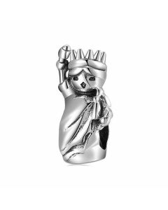 Charms for Bracelet,Statue of Liberty Freedom Charm,925 Sterling Silver Charms,Fit Pandora Charms,Charms for Pandora Bracelet