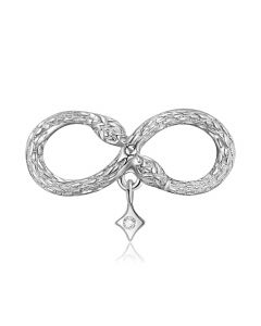 Fit Pandora Charms,Charms for Pandora Bracelet,Infinite Shape Snake Bead Charm,925 Sterling Silver Charms,Charms for Bracelet
