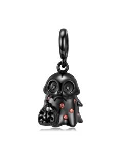 Fit Pandora Charms,Charms for Bracelet,Skull Ghost Pendant Charm,925 Sterling Silver Charms,Charms for Pandora Bracelet