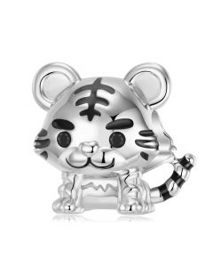 Cute Tiger Charm,925 Sterling Silver Charms,Fit Pandora Charms,For Pandora Charm Bracelet,Charms for Pandora Bracelet,Charms for Bracelet
