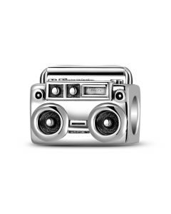 Fit Pandora Charms,Rock Band Series Speakers Charm,Charms for Pandora Bracelet,Charms for Bracelet,925 Sterling Silver Charms