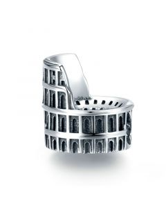 Fit Pandora Charms, Rome Colosseum Landmark Charm, Charms for Pandora Bracelet, 925 Sterling Silver Charms, Charms for Bracelet