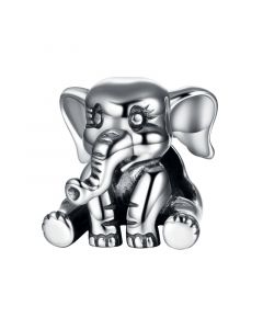 925 Sterling Silver Charms, Fit Pandora Charms, Charms for Bracelet, Baby Elephant Bead Charm, Charms for Pandora Bracelet