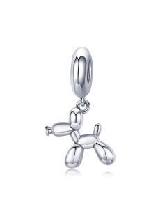 Balloon Dog Pendant Charm, 925 Sterling Silver Charms, Charms for Pandora Bracelet, Charms for Bracelet, Fit Pandora Charms