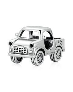 925 Sterling Silver Charms, Fit Pandora Charms, Charms for Bracelet, Vintage Pickup Truck Charm, Charms for Pandora Bracelet