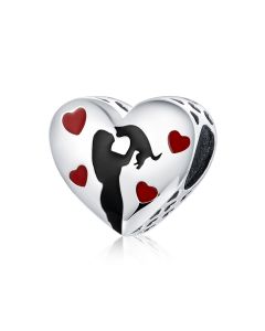 Charms for Bracelet, Charms for Pandora Bracelet, Fit Pandora Charms, Love My Pet Heart Charm, 925 Sterling Silver Charms