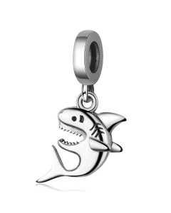 Charms for Pandora Bracelet, 925 Sterling Silver Charms, Fit Pandora Charms, Shark Pendant Charm, Ocean World Animal Charm