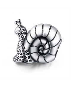 925 Sterling Silver Charms, Charms for Bracelet, Charms for Pandora Bracelet, Snails Charm, For Pandora Charm Bracelet, Fit Pandora Charms