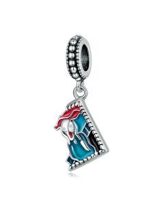 Fit Pandora Charms, The Screamer Charm, Charms for Pandora Bracelet, 925 Sterling Silver Charms, Charms for Bracelet