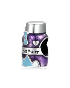Charms for Bracelet, Thermos Bottle Charm, Water Bottle Charm, Charms for Pandora Bracelet, Fit Pandora Charms, 925 Sterling Silver Charms