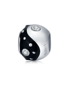 Fit Pandora Charms, Tai Chi Charm, Yin Yang Charm, 925 Sterling Silver Charms, Charms for Pandora Bracelet, Charms for Bracelet