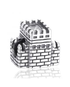 The Great Wall Charm, 925 Sterling Silver Charms, Charms for Pandora Bracelet, Charms for Bracelet, Fit Pandora Charms