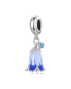 For Pandora Charm Bracelet, Fit Pandora Charms, Charms for Pandora Bracelet, Bluebell Charm, 925 Sterling Silver Charms, Charms for Bracelet