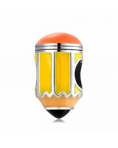 For Pandora Charm Bracelet, 925 Sterling Silver Charms, Charms for Bracelet, Fit Pandora Charms, Charms for Pandora Bracelet, Pencil Charm