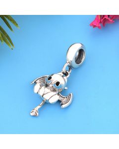 Dragon with Fly Wings, 925 Sterling Silver Charms, Fit Pandora Charms, Charms for Pandora Bracelet, For Pandora Charm Bracelet