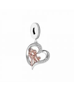 Niece And Auntie are Best Friends Charm, Charms for Pandora Bracelet, Fit Pandora Charms, 925 Sterling Silver Charms