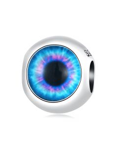 Blue Devil's Eye Charm, Charms for Pandora Bracelet, For Pandora Charm Bracelet, Fit Pandora Charms, 925 Sterling Silver Charms