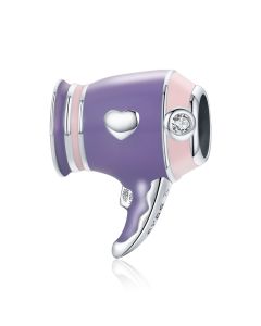 Hair Dryer Charm, Charms for Pandora Bracelet, Fit Pandora Charms, For Pandora Charm Bracelet, 925 Sterling Silver Charms