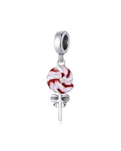 Lollipop Charm, 925 Sterling Silver Charms, Charms for Pandora Bracelet, For Pandora Charm Bracelet, Fit Pandora Charms