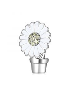 Sunflower Charm, 925 Sterling Silver Charms, Fit Pandora Charms, Charms for Pandora Bracelet, For Pandora Charm Bracelet