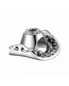 Western Cowboy Hat Charm, 925 Sterling Silver Charms, Charms for Pandora Bracelet, For Pandora Charm Bracelet, Fit Pandora Charms