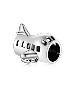 Jet Plane Charm, Charms for Pandora Bracelet, Fit Pandora Charms, For Pandora Charm Bracelet, 925 Sterling Silver Charms