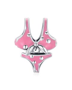 Beach Bikini Charm, Fit Pandora Charms, Charms for Pandora Bracelet, 925 Sterling Silver Charms, For Pandora Charm Bracelet