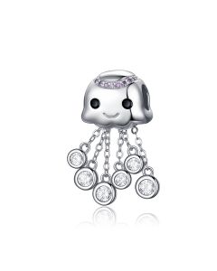 Cute Baby Octopus Charm, Charms for Pandora Bracelet, For Pandora Charm Bracelet, Fit Pandora Charms, 925 Sterling Silver Charms