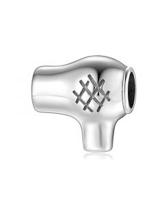 Hair Dryer Charm, Hairdressing Tool Charm, 925 Sterling Silver Charms, Fit Pandora Charms, Charms for Pandora Bracelet
