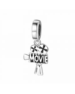 Cinema Movie Projector Charm, 925 Sterling Silver Charms, Charms for Pandora Bracelet, Fit Pandora Charms, For Pandora Charm Bracelet