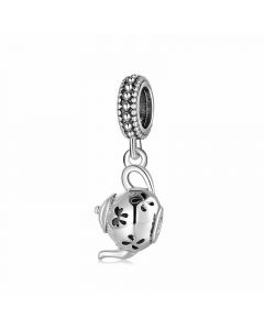 Teapot Dangle Charm, Charms for Pandora Bracelet, 925 Sterling Silver Charms, Fit Pandora Charms, For Pandora Charm Bracelet