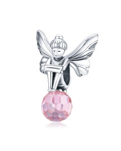 Angel Fairy Charm, For Pandora Charm Bracelet, 925 Sterling Silver Charms, Fit Pandora Charms, Charms for Pandora Bracelet