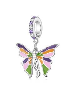 Butterfly Fairy Charm, Charms for Pandora Bracelet, Fit Pandora Charms, For Pandora Charm Bracelet, 925 Sterling Silver Charms