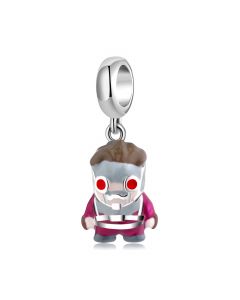 Star-Lord Charm, 925 Sterling Silver Charms, Fit Pandora Charms, For Pandora Charm Bracelet, Charms for Pandora Bracelet