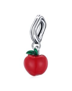 Red Apple Charm, Charms for Pandora Bracelet, For Pandora Charm Bracelet, 925 Sterling Silver Charms, Fit Pandora Charms