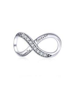 The Infinity of Family Love Charm, For Pandora Charm Bracelet, Fit Pandora Charms, 925 Sterling Silver Charms, Charms for Pandora Bracelet