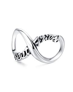 The Infinity of Best Friend Charm, Fit Pandora Charms, For Pandora Charm Bracelet, Charms for Pandora Bracelet, 925 Sterling Silver Charms