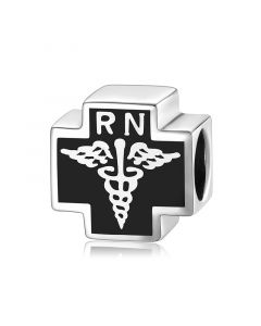 Registered Nurse Charm, Charms for Pandora Bracelet, Fit Pandora Charms, 925 Sterling Silver Charms, For Pandora Charm Bracelet