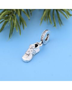 Born to Run Running Shoes Charm, Charms for Pandora Bracelet, For Pandora Charm Bracelet, 925 Sterling Silver Charms, Fit Pandora Charms